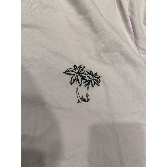 Selected Homme Palm Tree Tee‎ Shirt size medium - Picture 3 of 5